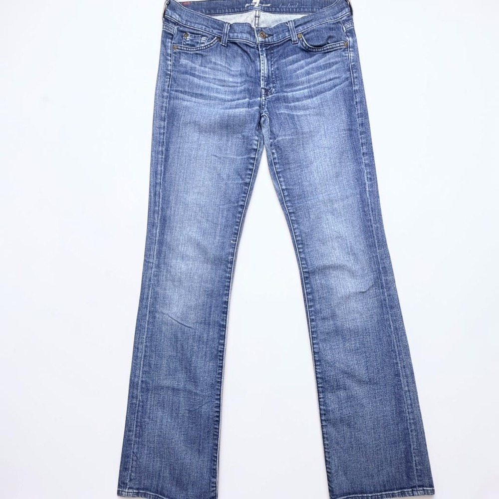 7 For All Mankind Women's Bootcut Jeans Size 32 Color NDDK Style RU075Y702